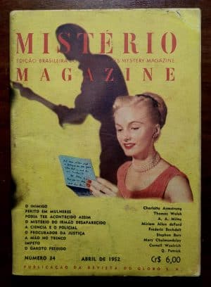 Mistério Magazine Nº 34 — Abril 1952 | Ellery Queen's Mystery Magazine | Edição Brasileira