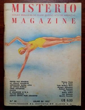Mistério Magazine Nº 36 — Julho 1952 | Ellery Queen's Mystery Magazine | Edição Brasileira