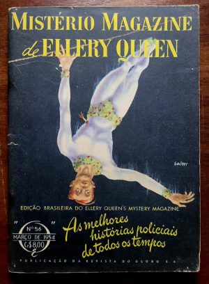 Mistério Magazine Nº 56 — Março 1954 | Ellery Queen's Mystery Magazine | Edição Brasileira