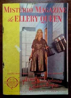 Mistério Magazine Nº 75 — Outubro 1955 | Ellery Queen's Mystery Magazine | Edição Brasileira