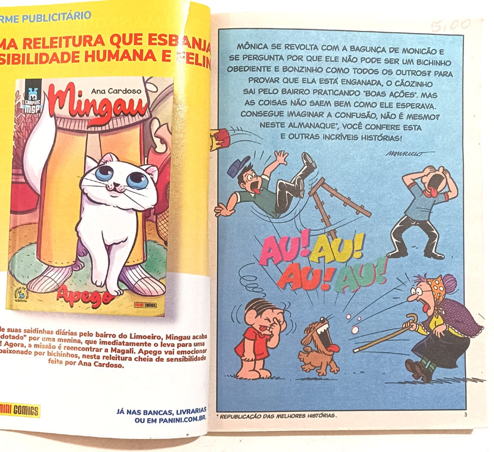 | Casa do Colecionador Mônica - Monicão, Almanaque Temático. Panini – 2024.