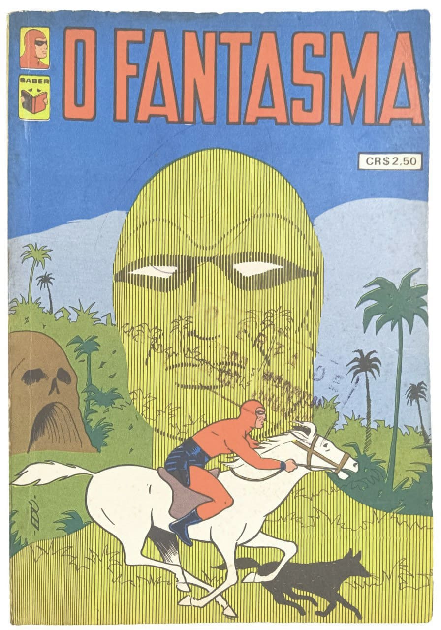 | Casa do Colecionador O Fantasma 1ª série #30, (formatinho) Saber 1972. HQ/Gibi antigo