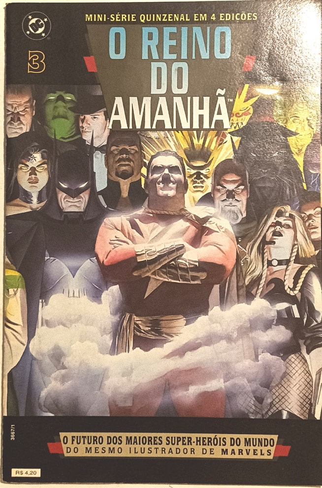 | Casa do Colecionador O Reino do Amanhã, Minissérie completa – Alex Ross. Abril – 1997.