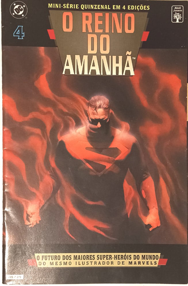 | Casa do Colecionador O Reino do Amanhã, Minissérie completa – Alex Ross. Abril – 1997.