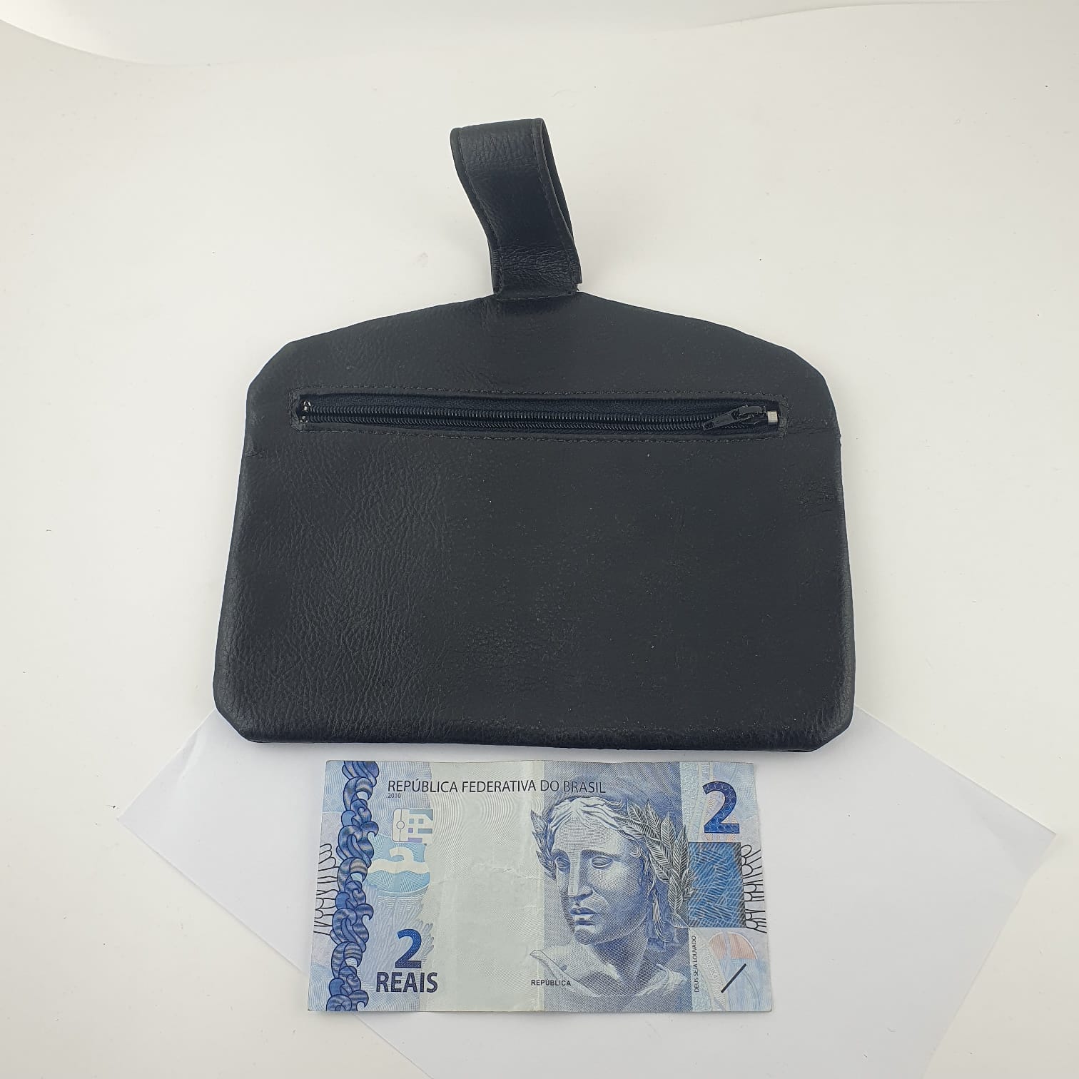 | Casa do Colecionador Porta Passaporte em Napa Tamanho Grande para proteção de pertences