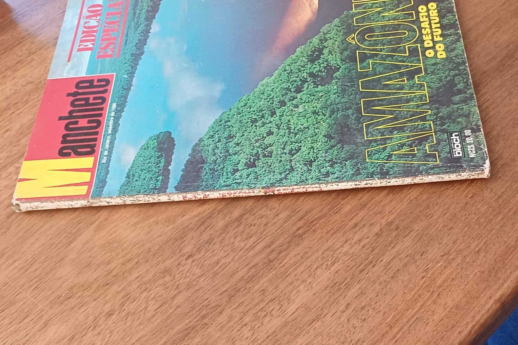 | Casa do Colecionador Q31. Revista Manchete especial Amazônia desafio do futuro.