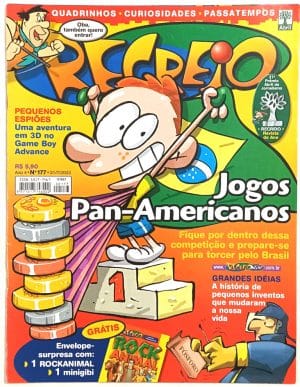 Revista Recreio nº 177, Os Flintstones. Abril – 2003.