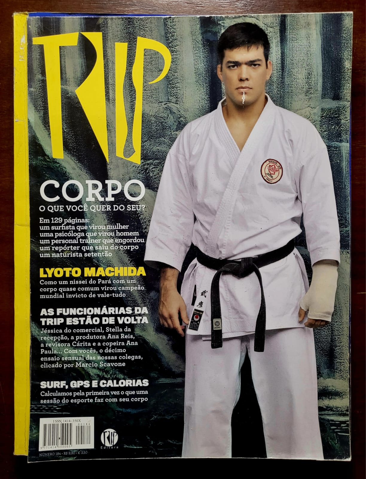 | Casa do Colecionador Revista Trip Nº 184 | Dez 2009/Jan 2010 | Lyoto Machida | Campeão UFC Meio-Pesados | Edição Especial Corpo | Trip Girls 10ª Ed