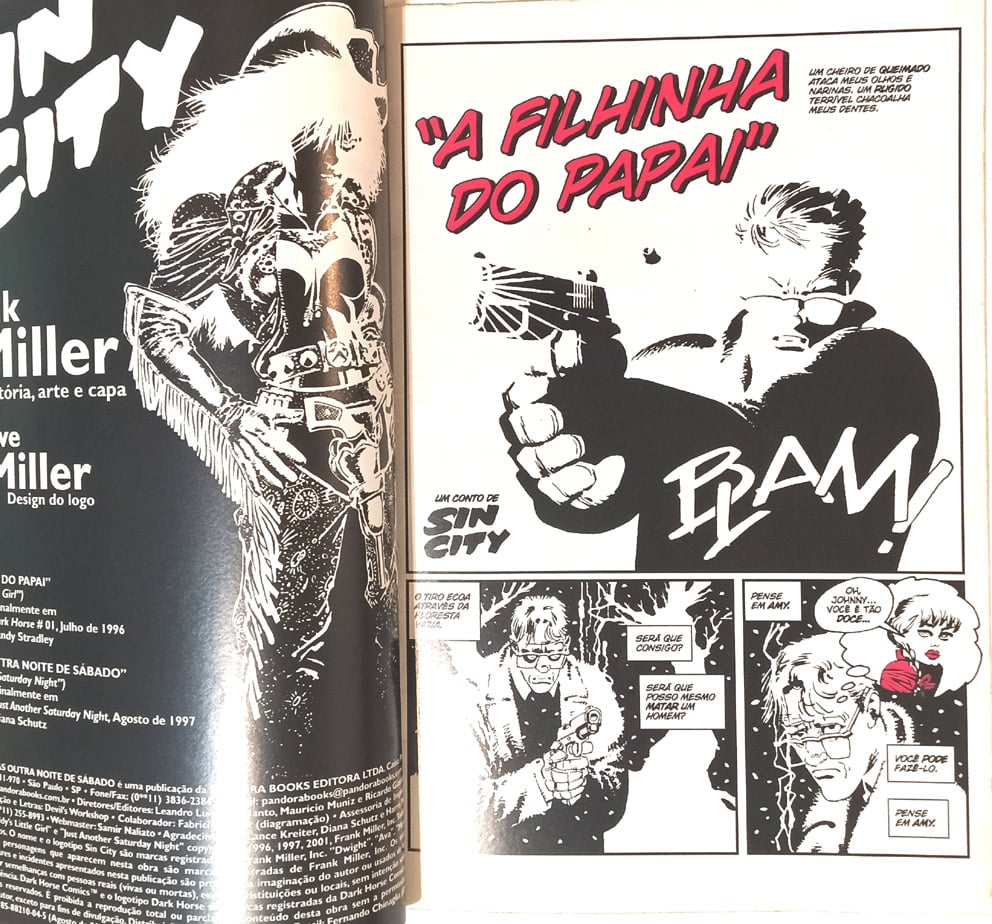 | Casa do Colecionador Sin City - Apenas Outra Noite de Sábado. Pandora Books – 2001.