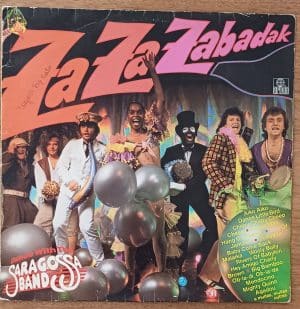 Só a capa do vinil lp Saragossa band Za za zabadak.