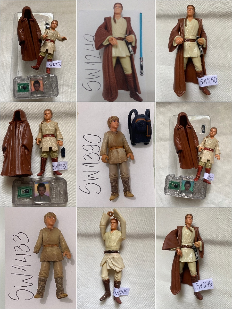 | Casa do Colecionador Star Wars - Episode I: The Phantom Menace | 68 Itens Avulsos | Hasbro/Kenner 1998-2000
