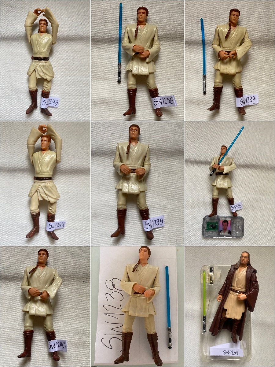 | Casa do Colecionador Star Wars - Episode I: The Phantom Menace | 68 Itens Avulsos | Hasbro/Kenner 1998-2000