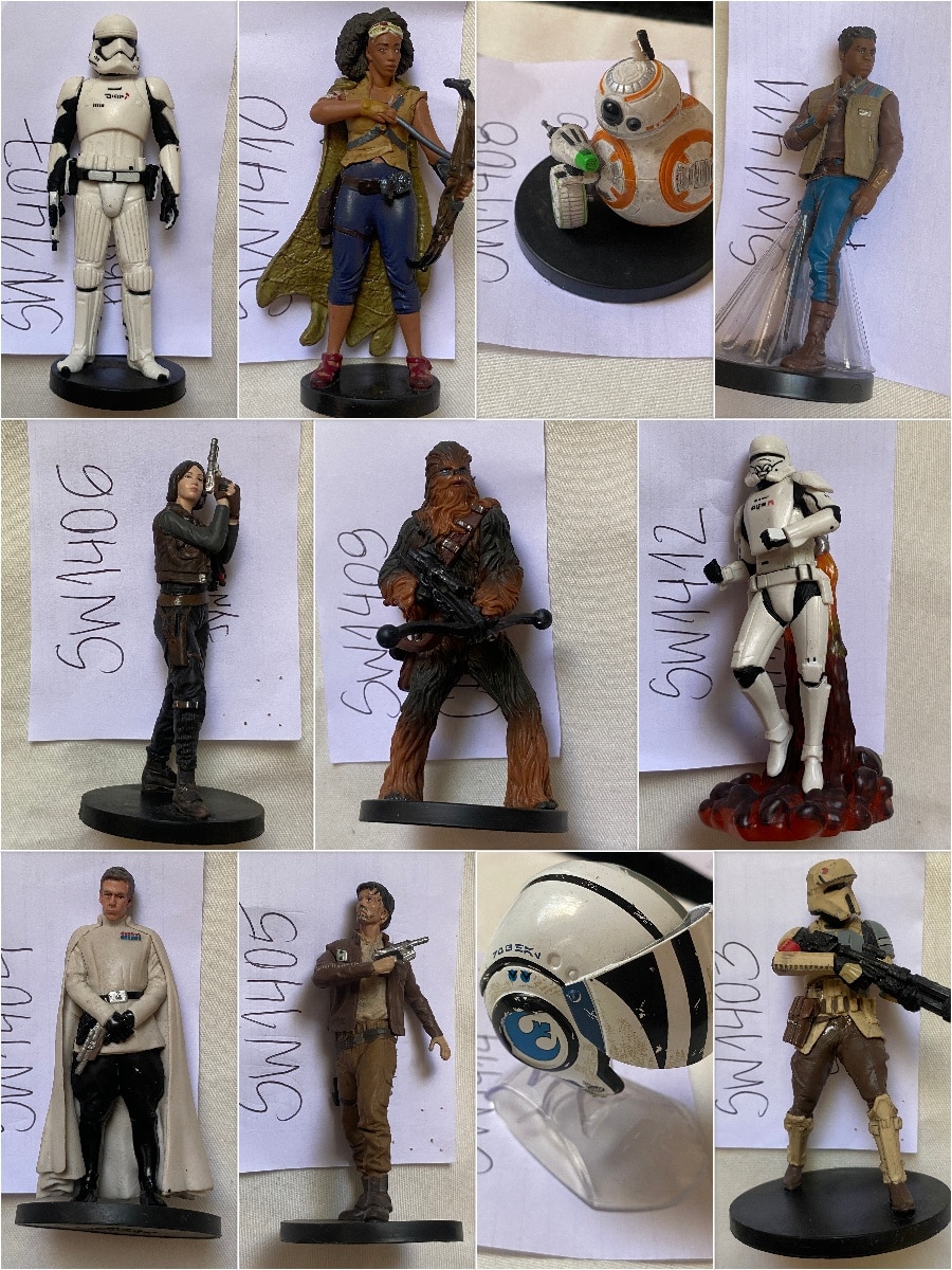 | Casa do Colecionador Star Wars para Revendedor - Estáticos Disney & Helmet Collection | 11 Itens | 2016-2019