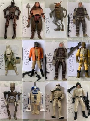 Star Wars para Revendedor - Power of the Force 2 Green Card | 55 Itens Avulsos | Kenner/Hasbro 1997-2000