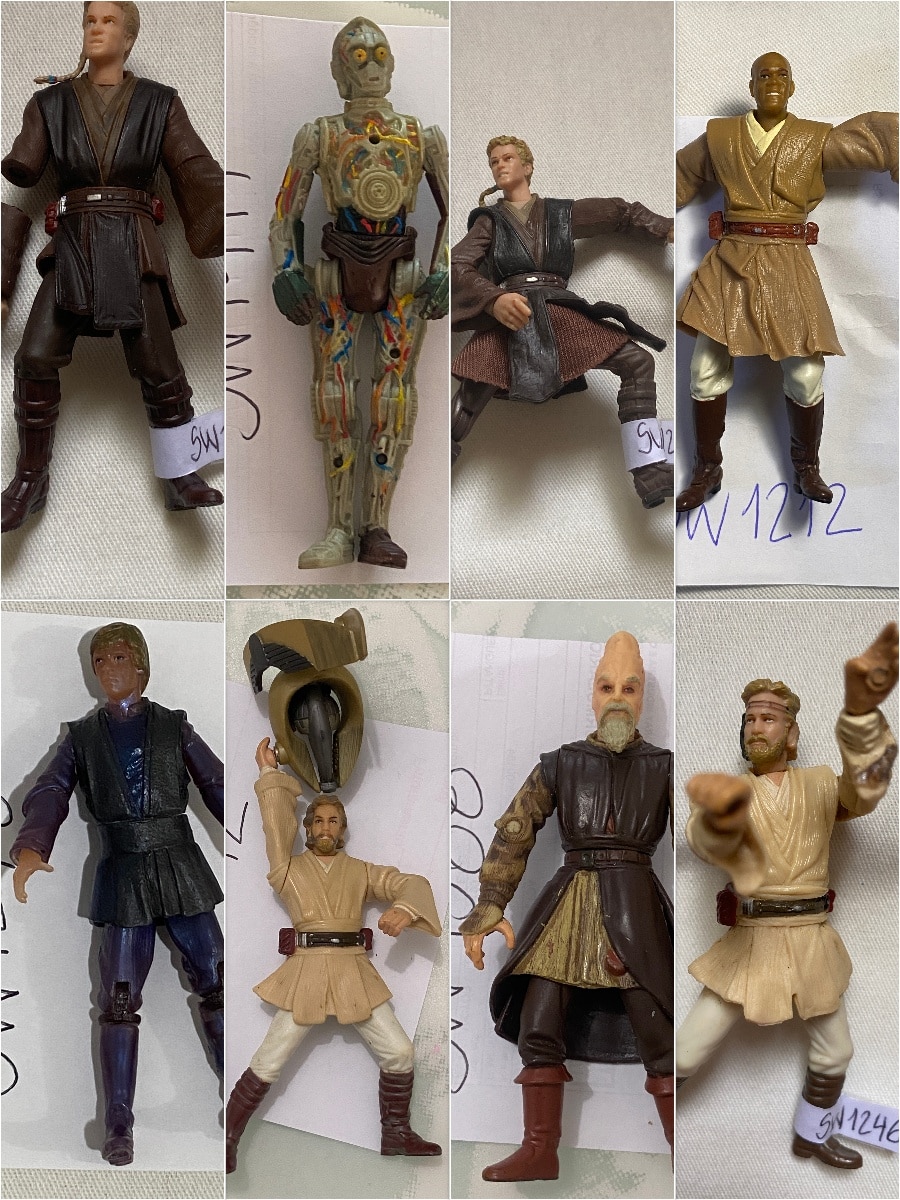 | Casa do Colecionador Star Wars - Saga Series 2002–2004 | 42 Itens Avulsos | Hasbro