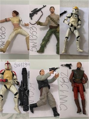 Star Wars - Saga Series 2002–2004 | 42 Itens Avulsos | Hasbro