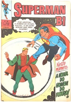Superman Bi 1ª Série - n° 69. Ebal – 1976. HQ/Gibi antigo