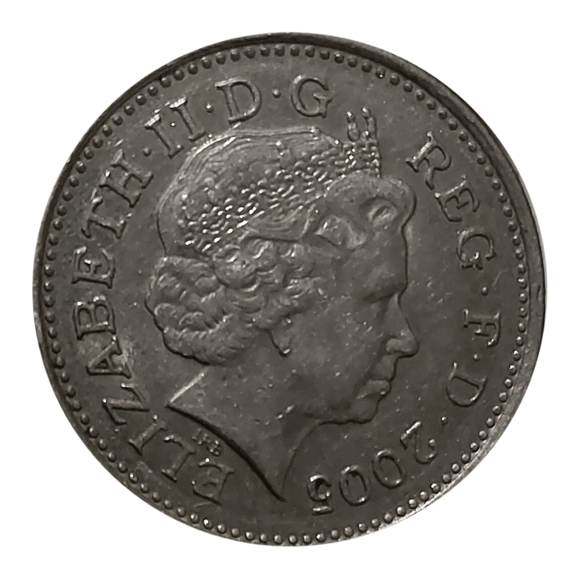 | Casa do Colecionador Ten Pence 2005 Reino Unido Sku 0014