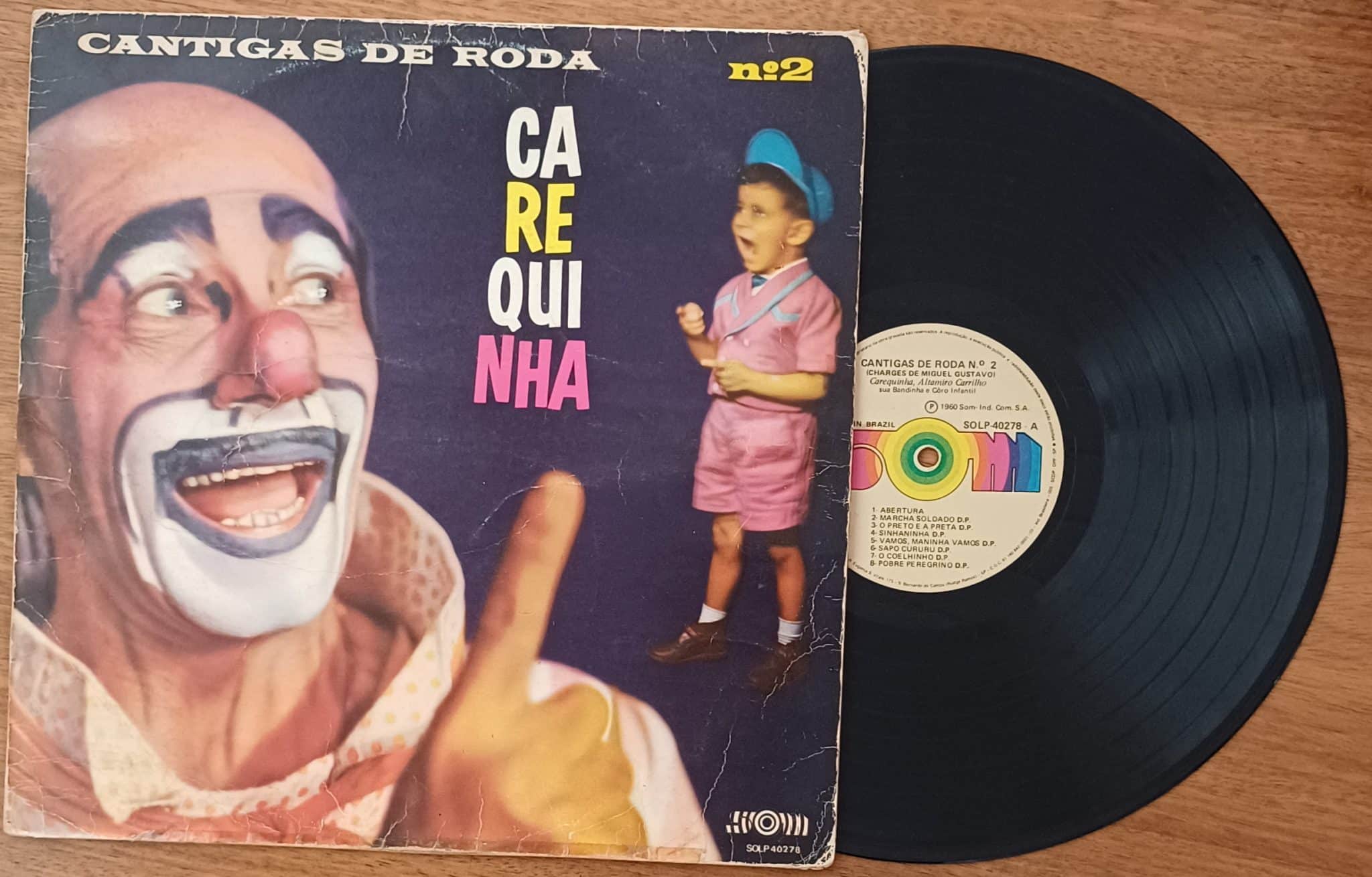 | Casa do Colecionador Vinil lp Carequinha e Altamiro Carrilho Cantigas de roda 2.