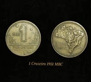 1 Cruzeiro 1951 Sku 0090