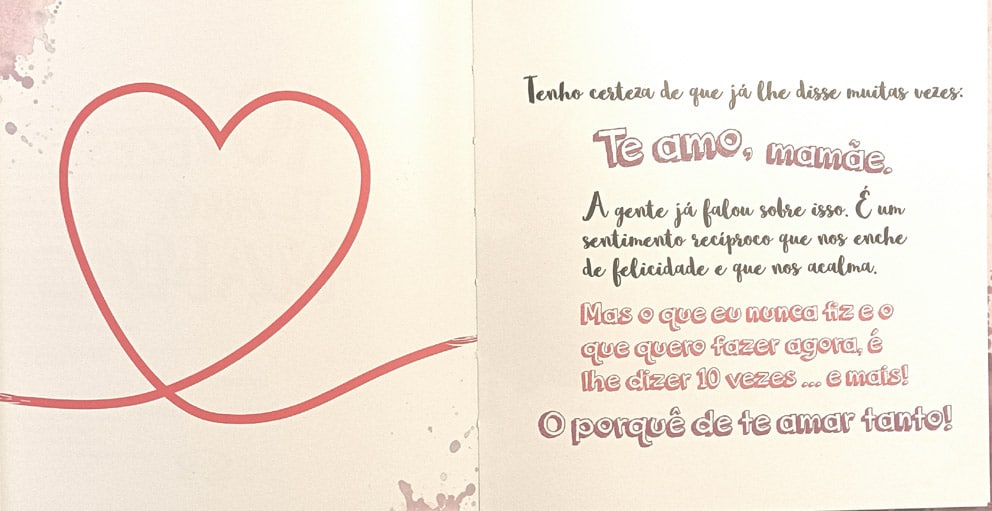 | Casa do Colecionador 10 Vezes Te Amo Mamãe. V&R – 2017.