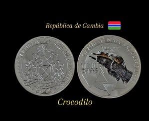 1.000 Dalasis 2015 FC Gambia Sku 0109