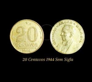 20 Centavos 1944 Sem Sigla Sku 0098