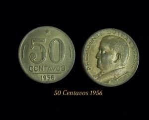 50 Centavos 1956 Sku 0096