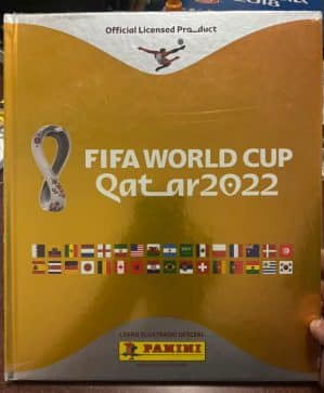 Álbum capa dura Vazio 2022 ouro