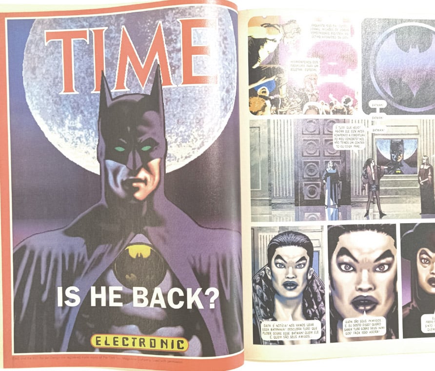 | Casa do Colecionador Batman - Digital Justice, Graphic Álbum n° 2. Abril – 1990.