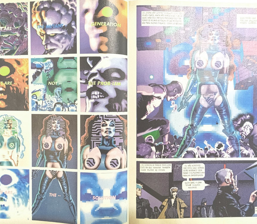 | Casa do Colecionador Batman - Digital Justice, Graphic Álbum n° 2. Abril – 1990.