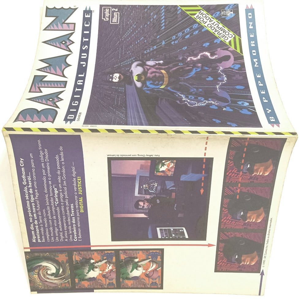 | Casa do Colecionador Batman - Digital Justice, Graphic Álbum n° 2. Abril – 1990.