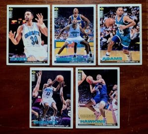 Card Basquete - Upper Deck Collector's Choice 1995 - Charlotte Hornets