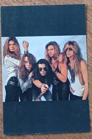 Cartão tipo postal Skid Row.