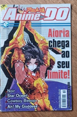 Lg20. Revista Anime Do 50 Escala. Aioria Star ocean. Poster e cards