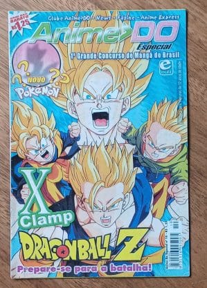 Lg20. Revista Anime Do especial 10 Escala. X clamp Dragon Ball Z.