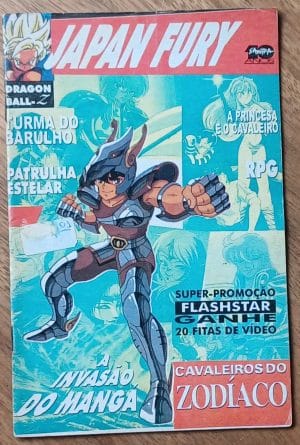 Lg20. Revista Japan fury 1 Sampa. Invasão do mangá.