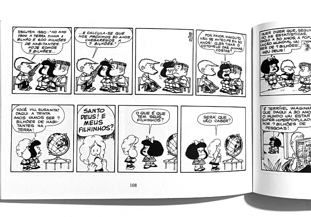 | Casa do Colecionador Mafalda, Quino nº1. Martins Fontes – 2010.