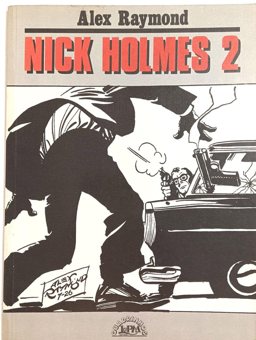 | Casa do Colecionador Nick Holmes #2 L&PM 1989. HQ/Gibi antigo
