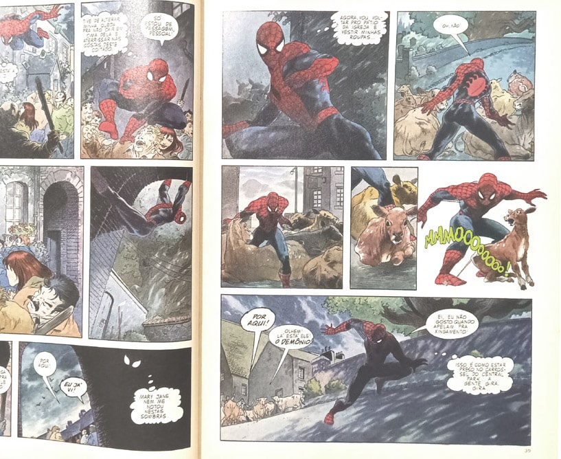 | Casa do Colecionador O Homem-Aranha: Espíritos da Terra. Graphic Marvel n° 10. Abril – 1991