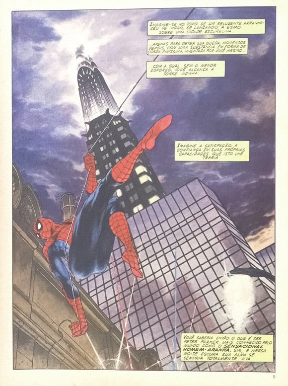 | Casa do Colecionador O Homem-Aranha: Espíritos da Terra. Graphic Marvel n° 10. Abril – 1991