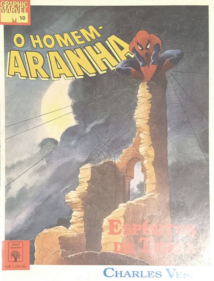 | Casa do Colecionador O Homem-Aranha: Espíritos da Terra. Graphic Marvel n° 10. Abril – 1991