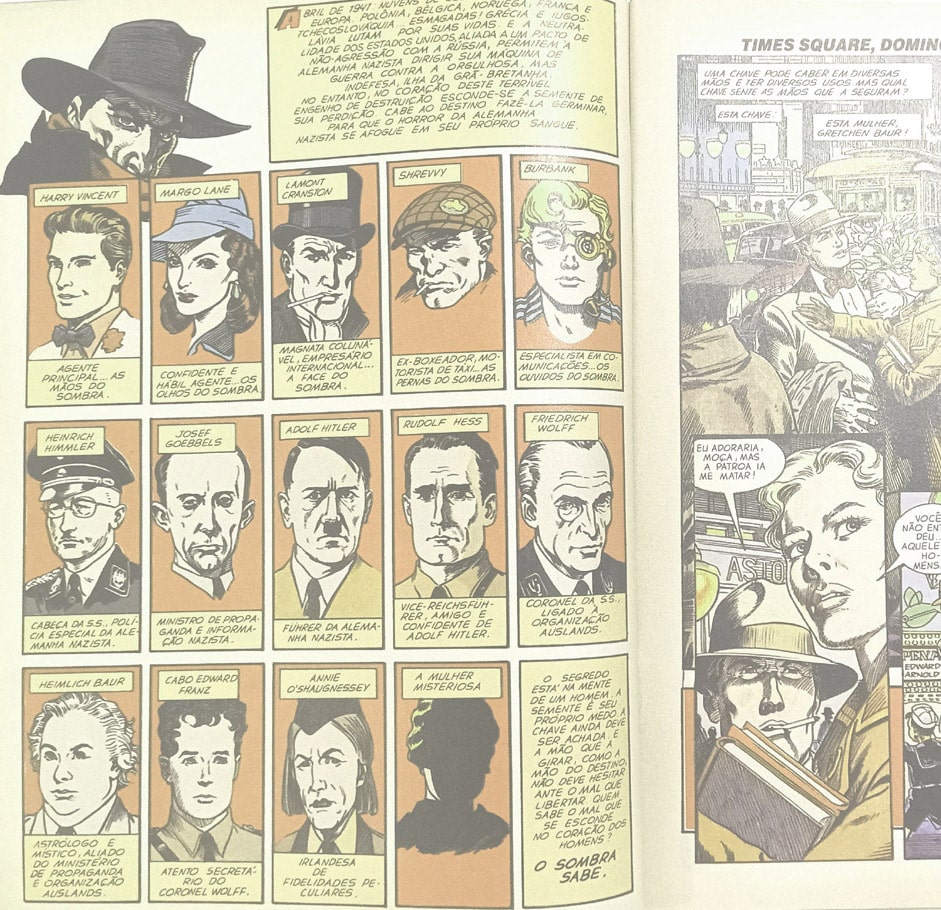 | Casa do Colecionador O Sombra 1941. Graphic Novel n° 16. Abril – 1989.