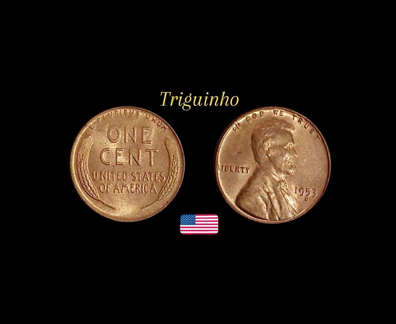 | Casa do Colecionador One Cent 1953 D USA Sku 0102