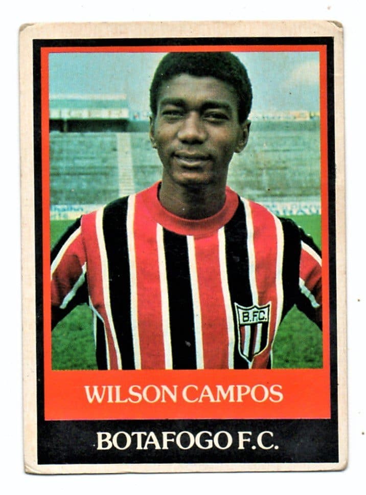 | Casa do Colecionador Ping Pong Futebol Cards Botafogo Futebol Clube – Nº 195 – Wilson Campos
