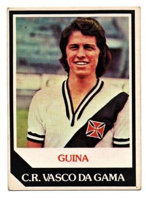Ping Pong Futebol Cards Clube de Regatas Vasco da Gama – Nº 61 – Guina