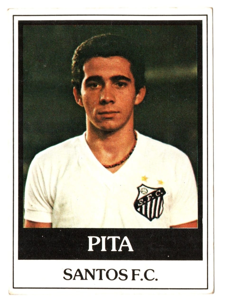 | Casa do Colecionador Ping Pong Futebol Cards Santos Futebol Clube – Nº 89 – Pita