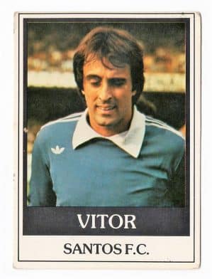Ping Pong Futebol Cards Santos Futebol Clube – Nº 90 – Vitor