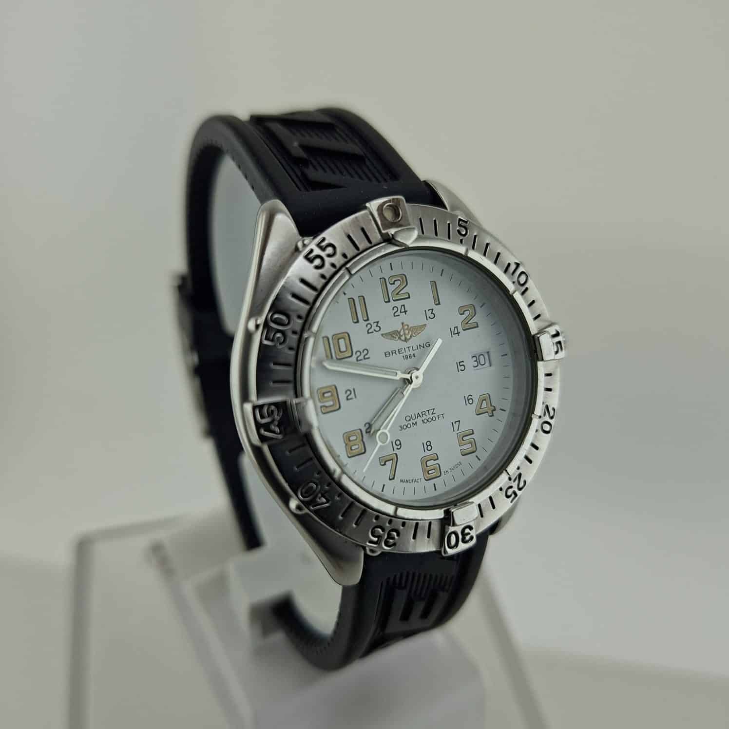 | Casa do Colecionador Relógio Breitling A57035 ETA 955412 Grife Social Unisex (Frete Grátis)