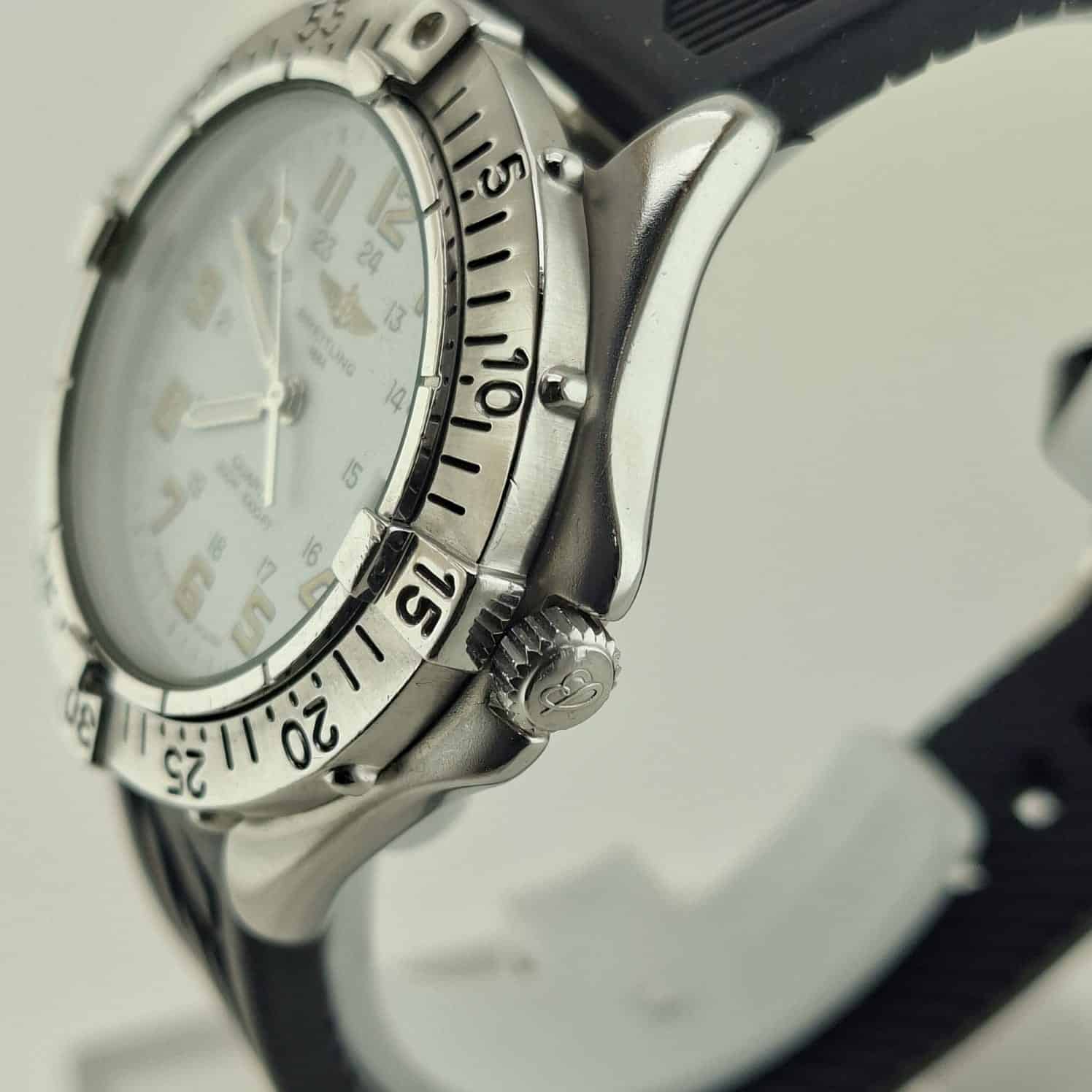 | Casa do Colecionador Relógio Breitling A57035 ETA 955412 Grife Social Unisex (Frete Grátis)